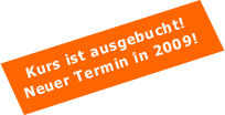 Nur noch wenige Respl&auml;tze frei!